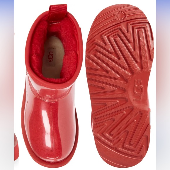 Brand new UGG Mini Classic II Waterproof Clear boot - Picture 2 of 4